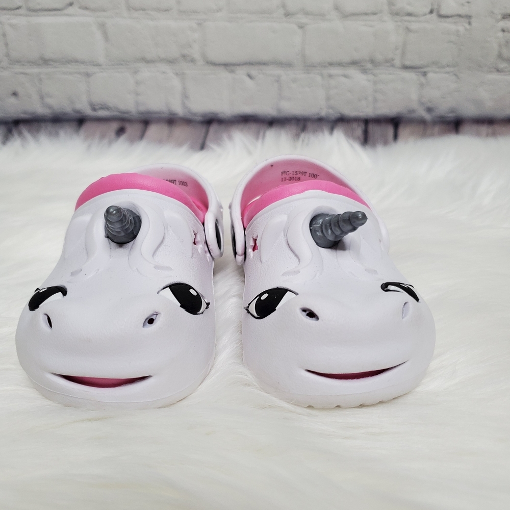 Unicorn crocs
